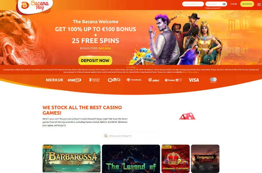 bacana play casino welcome bonus