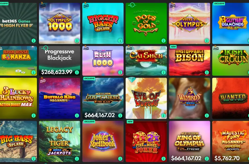 bet365 casino online slots