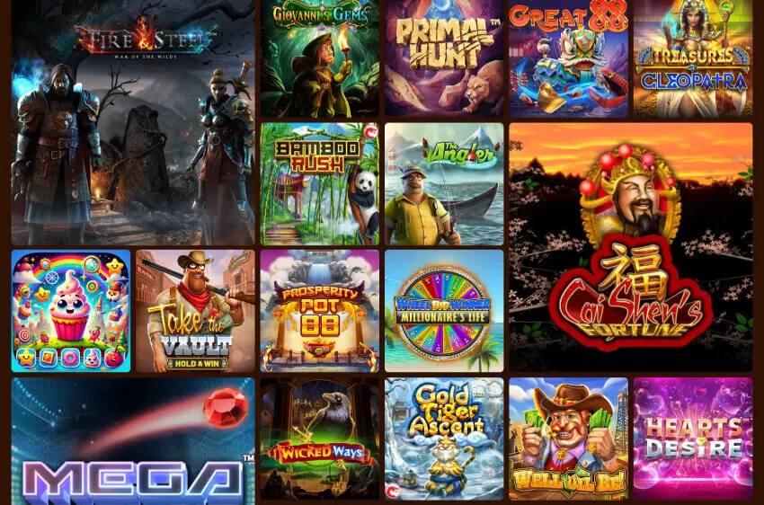 gibson casino online slots