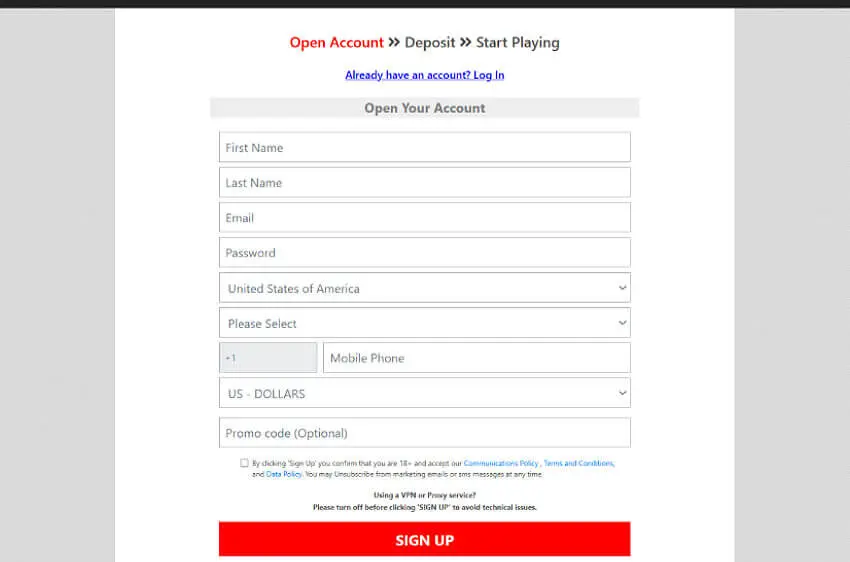justbet casino new player login
