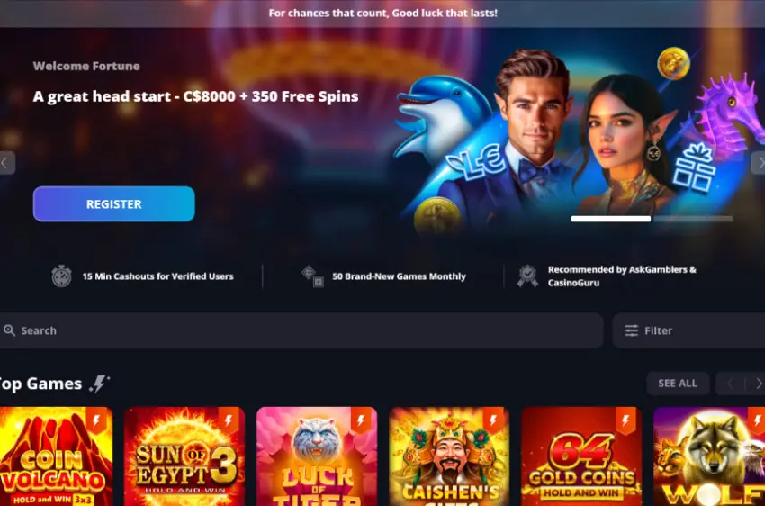 luckyelf casino welcome bonus