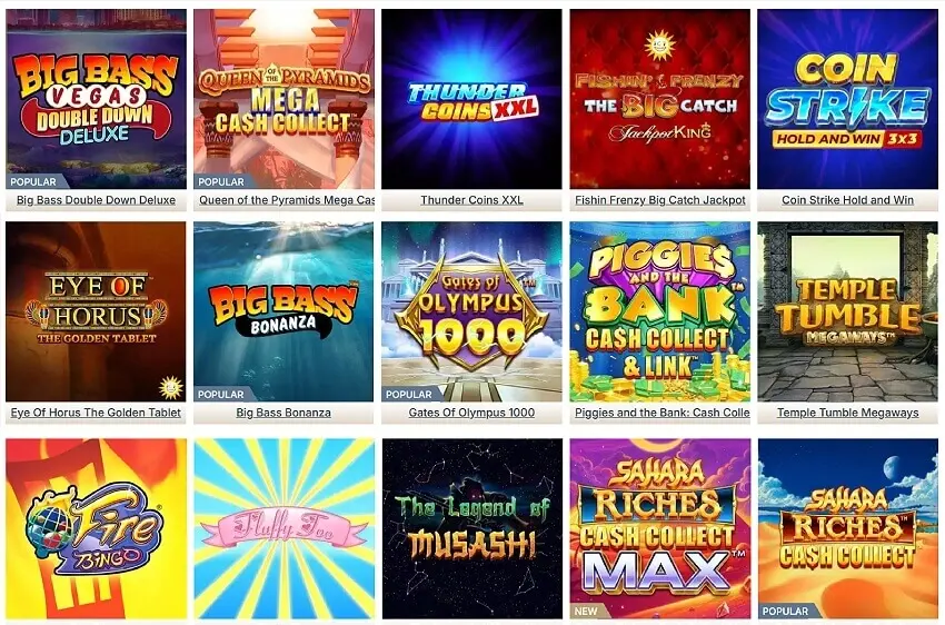 prime casino online slots