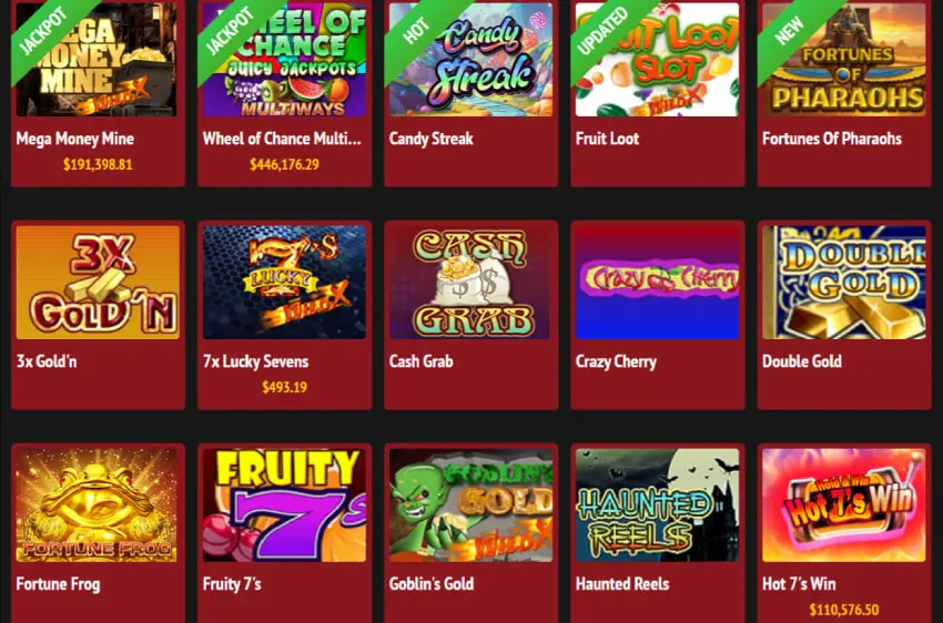 red stag casino online slots