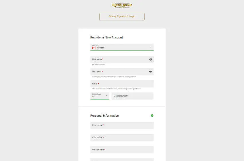 riverbelle casino new player login
