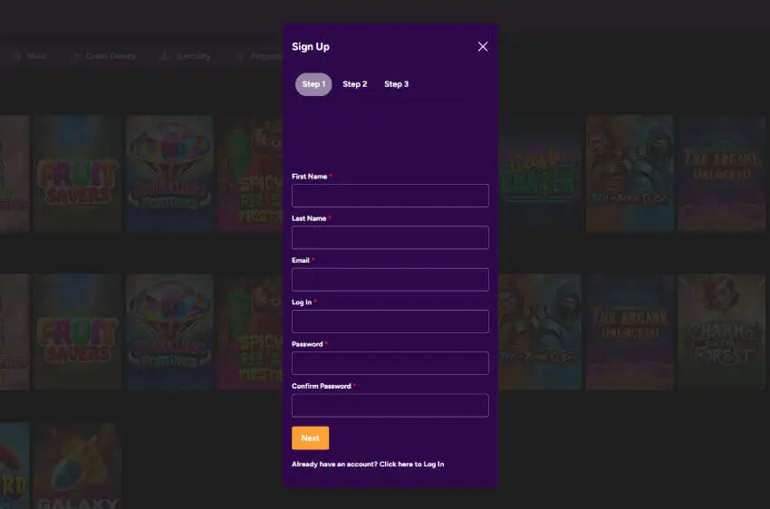 spinoverse casino new player login