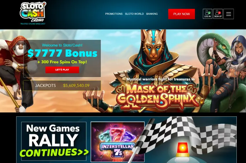 slotocash casino welcome bonus