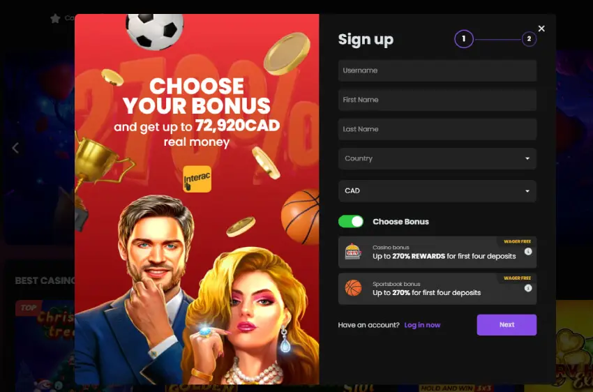 chipstars casino new player login