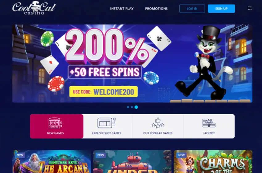 coolcat casino welcome bonus