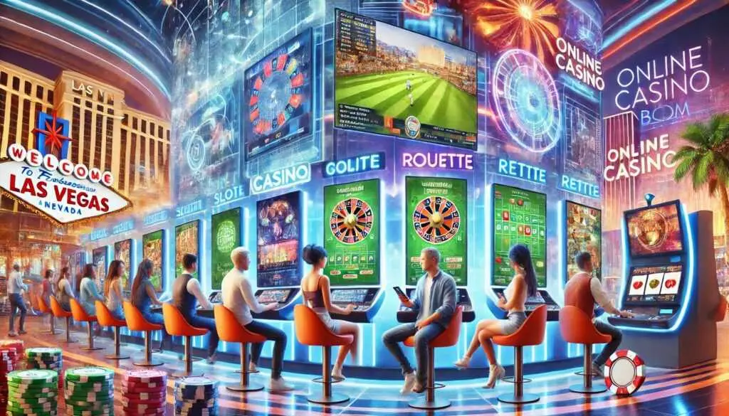 Online casino booms in Las Vegas attracting younger gamblers