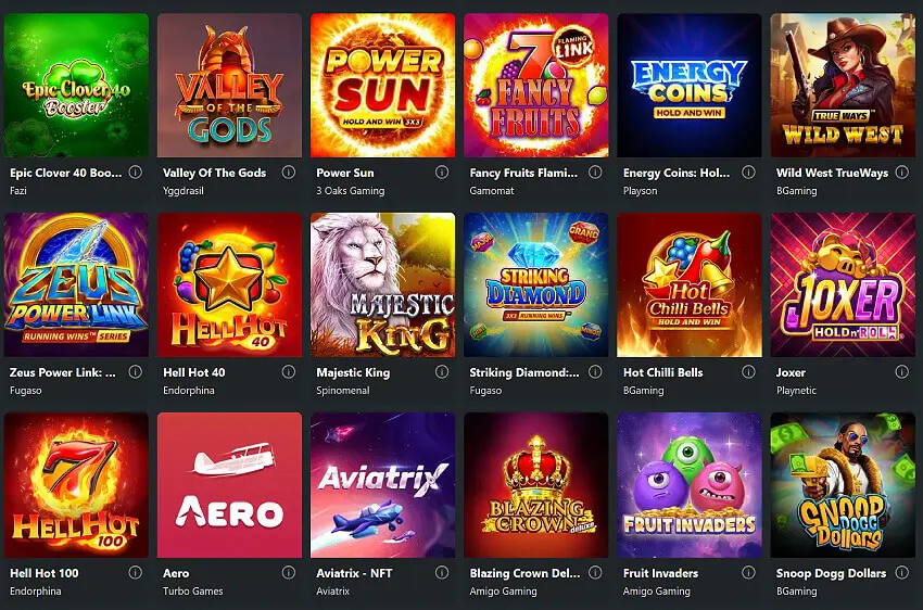 1bet casino online slots