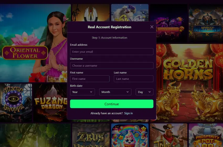 avantgarde casino new player login