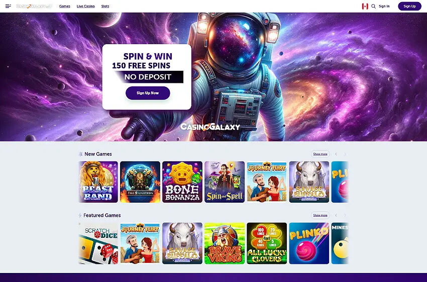 casinogalaxy casino welcome bonus