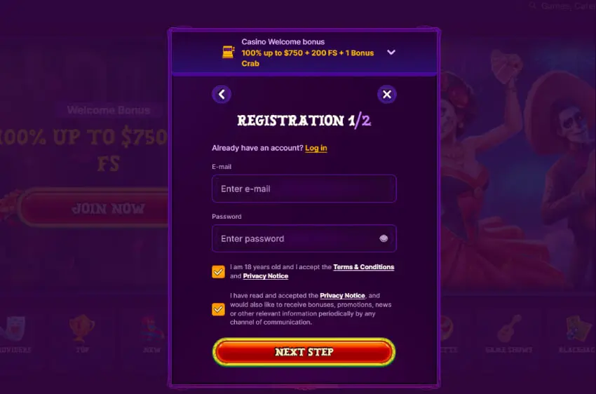 douspin casino new player login