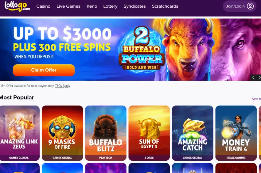 lottogo casino welcome bonus