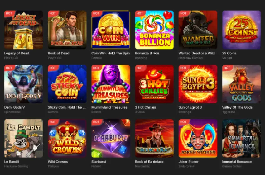 Need For Spin Casino Online Slots