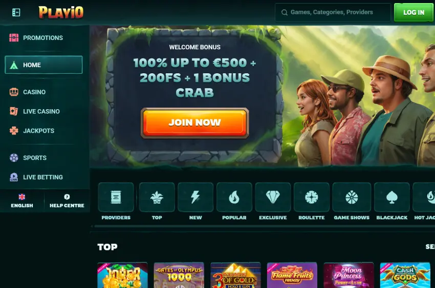 playio casino welcome bonus