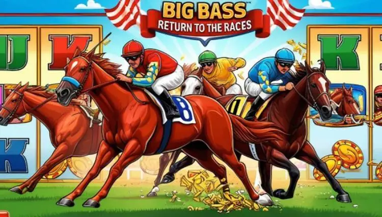 screenshot of Big Bass Return to the Races