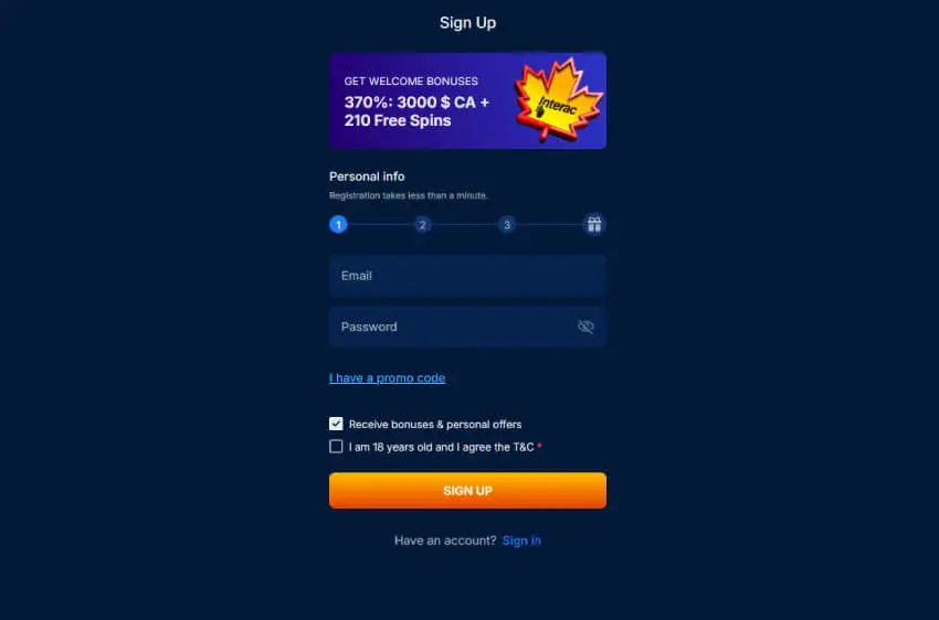 onlywin casino new player login