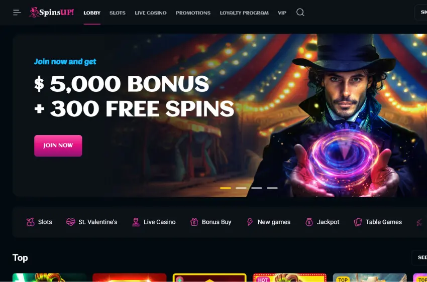 spinsup casino welcome bonus