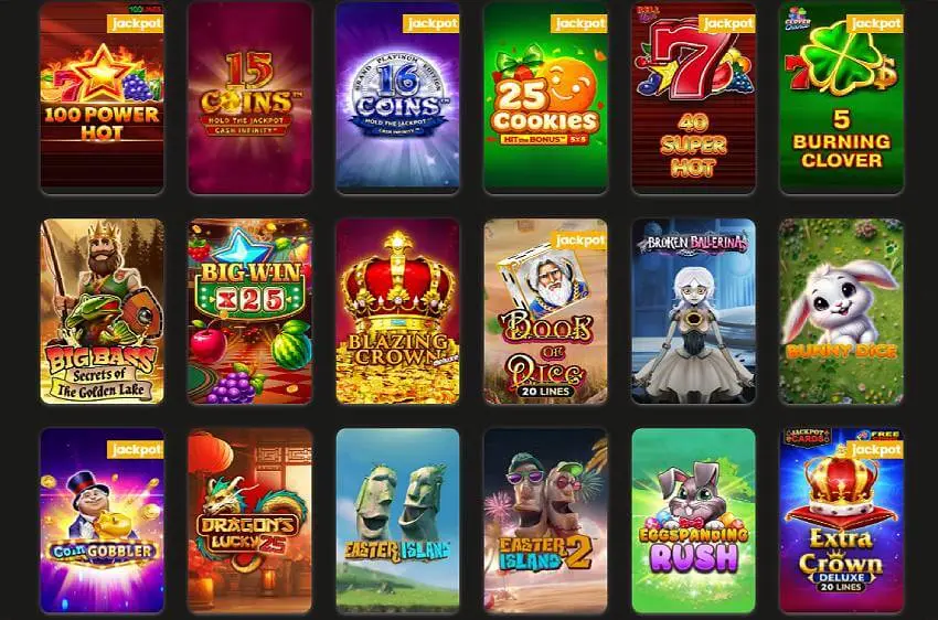 art casino online slots
