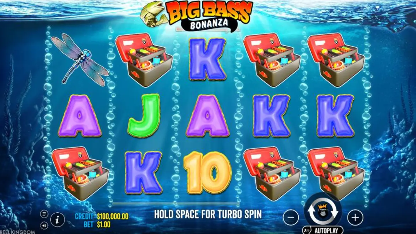 Big Bass Bonanza Slot BG Screenshot