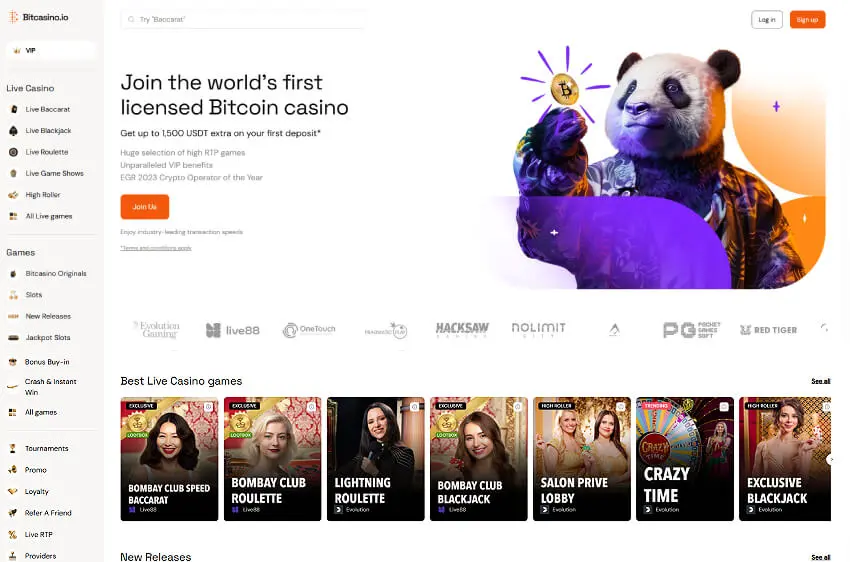 bitcasino.io welcome bonus