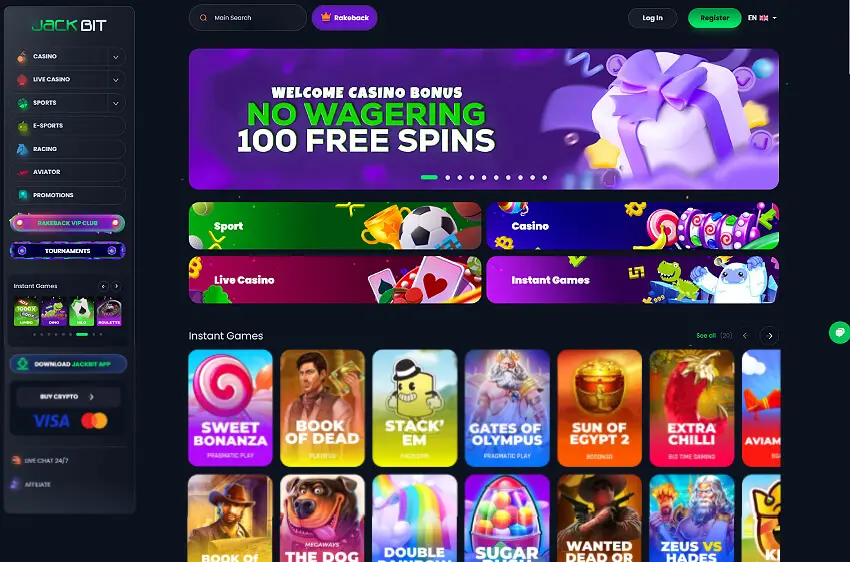 jackbit casino welcome bonus