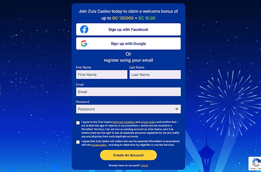 zula casino new player login