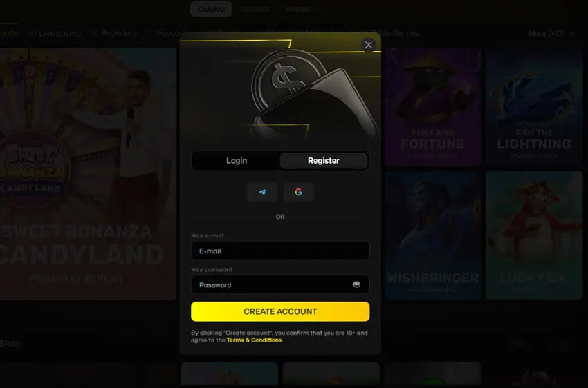 boxbet casino new player login