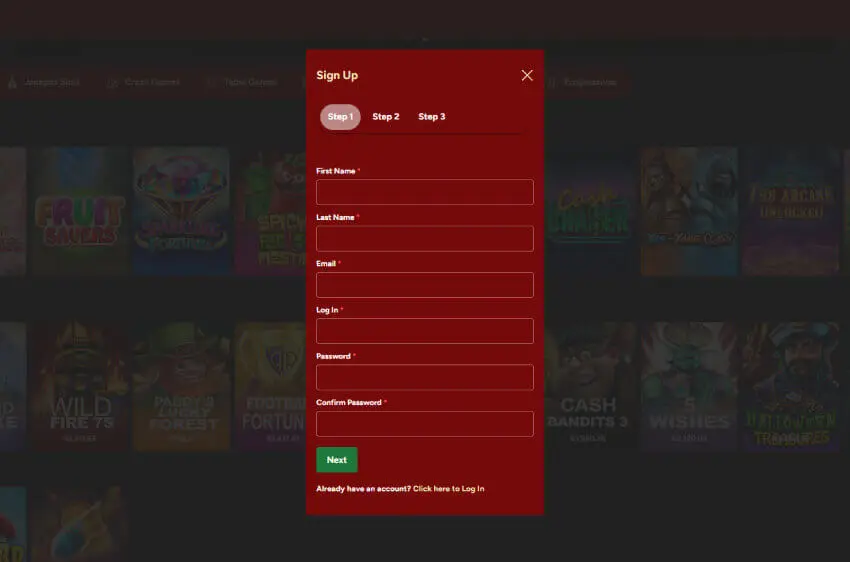 silversands casino new player login