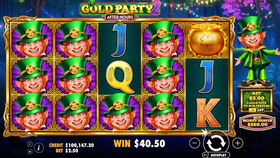 Gold Party 2 After Hours Win Screenshot