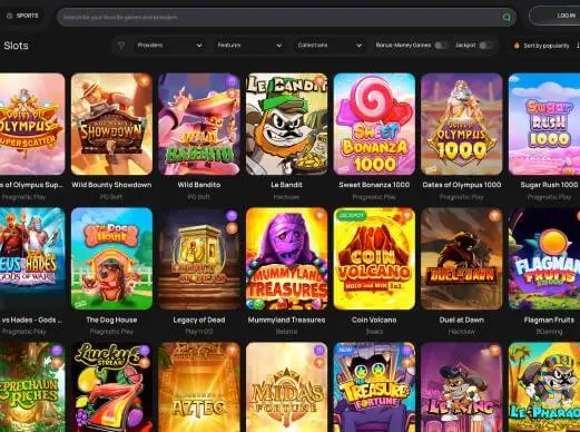 Flagman Casino online slots screenshot