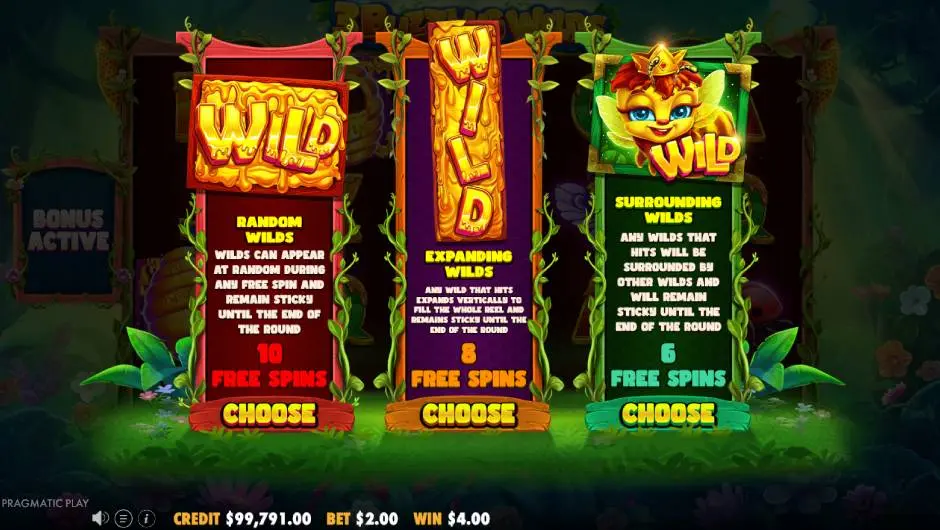 3 Buzzing Wilds Slot Free Spins Choice