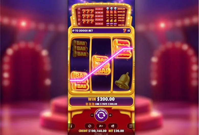 777 Rush Slot Big Win Image