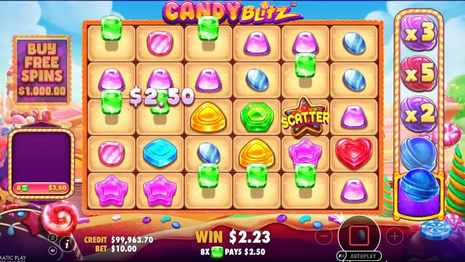 Candy Blitz Slot Tumble Win image